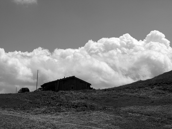 Vor den Wolken